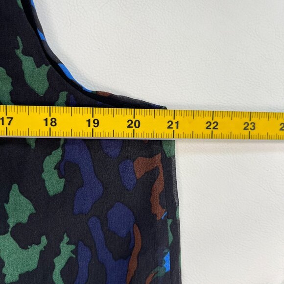 NWT Mint Velvet Alex Leopard Print Halter Neck Top Bow Tie Blouse US10 UK14 - Picture 10 of 13